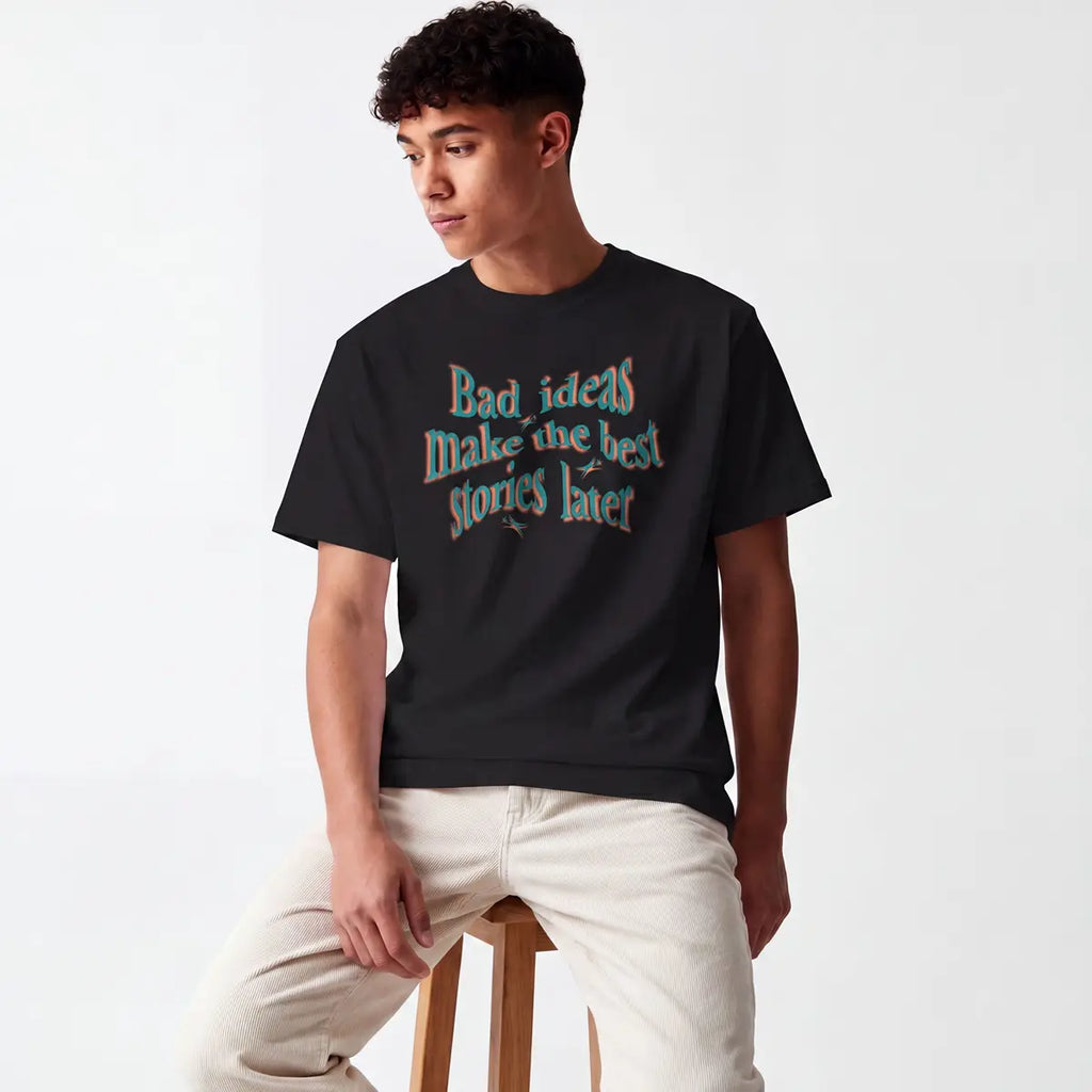 Bad Ideas — Oversized Graphic T-Shirts