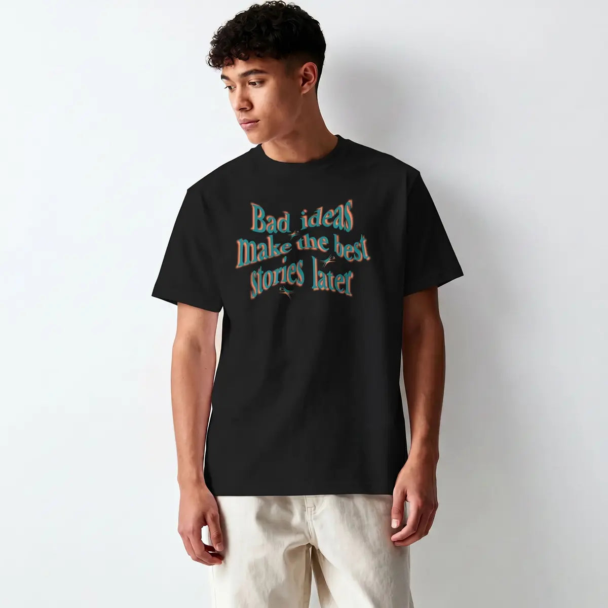 Bad Ideas — Oversized Graphic T-Shirts