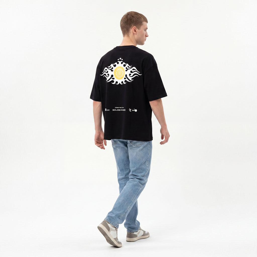 Starflame Oversized Streetwear T-shirts