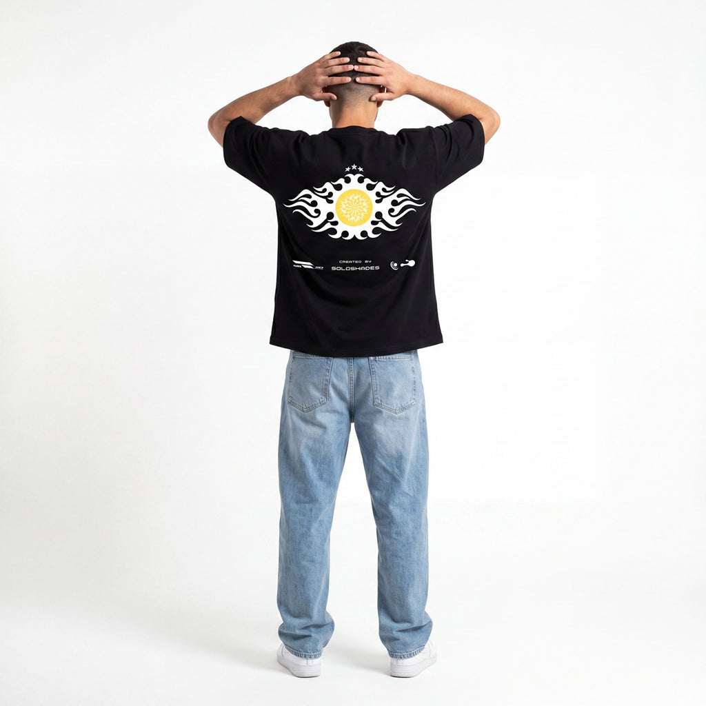 Starflame Oversized Streetwear T-shirts