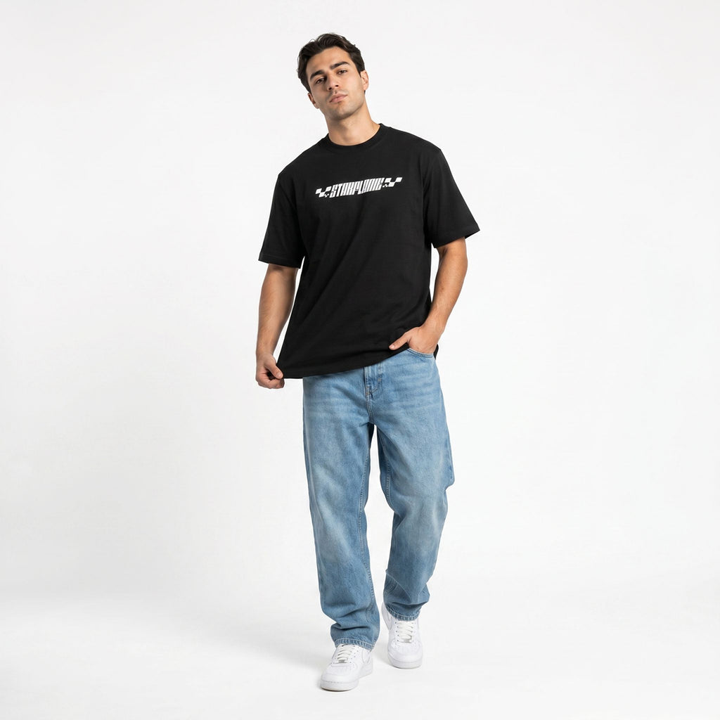 Starflame Oversized Streetwear T-shirts