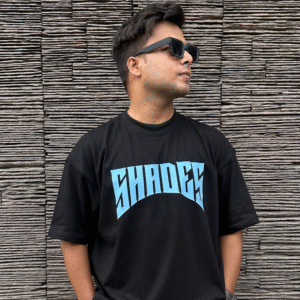 Dreamy Skull Printed Oversized T-Shirt