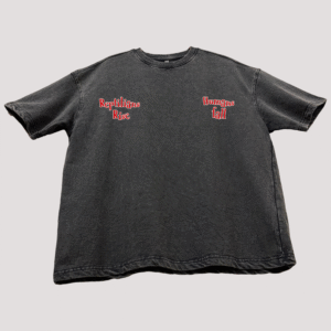 Unisex Alien Print Oversized T-Shirt