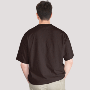 Plain Brown Oversized T-Shirts