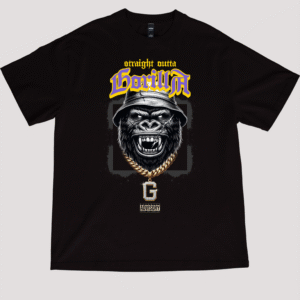 Hip Hop Streetwear Oversized Tee for Men & Women