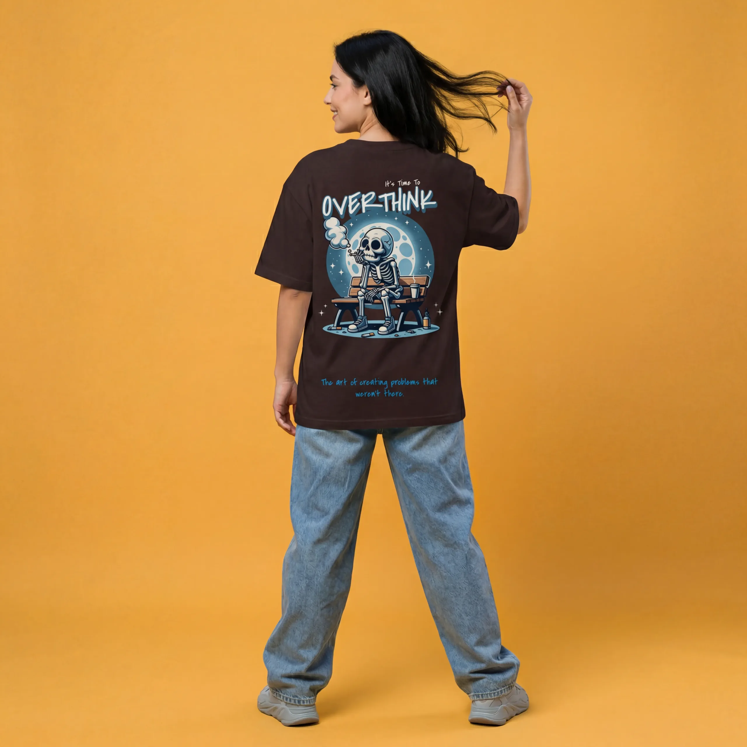 It’s Time To Overthinking – AI Image board (2) Overthinking Graphic T-Shirt | SoloShades