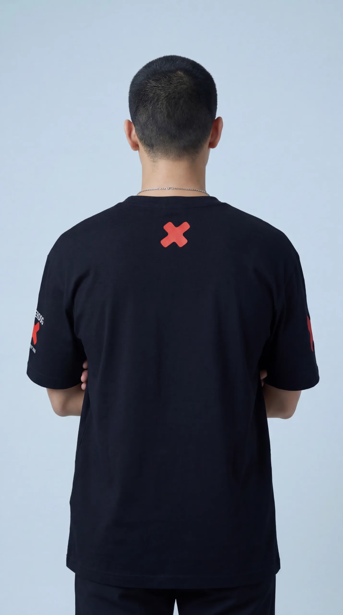 Streetwear Apparel Mockup Video – Model wearing the Shirt- Back (1)