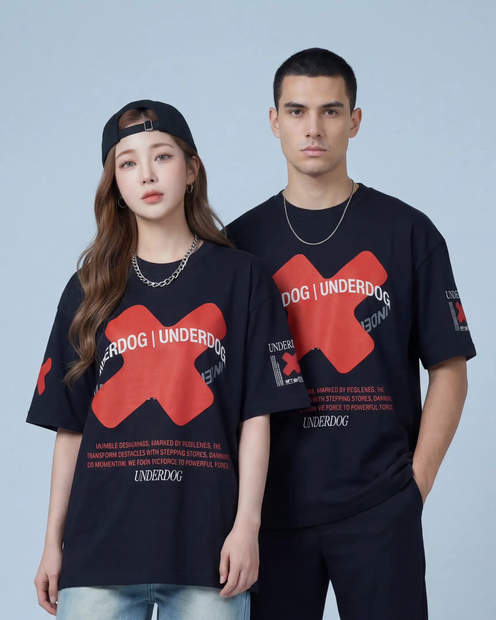 Streetwear Apparel Mockup Video - T-shirt Design 4 Unisex Streetwear